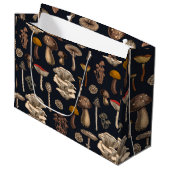 Grand Sac Cadeau Mushrooms sauvages (Devant Angle)