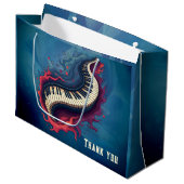 Grand Sac Cadeau Music in motion, the curved piano. (Devant Angle)