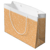 Grand Sac Cadeau Musical blanc (Dos Angle)