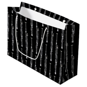 Grand Sac Cadeau Musicien de basson professeur de musique Woodwind