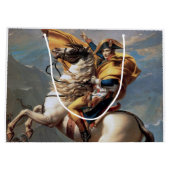Grand Sac Cadeau Napoléon Traversant les Alpes, Jacques-Louis David (Dos)