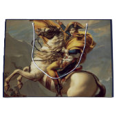 Grand Sac Cadeau Napoléon Vintage traversant les Alpes (Devant)