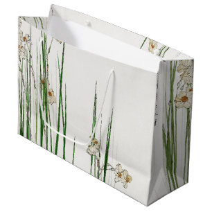 Grand Sac Cadeau Narcissus jonquilla Flower, Watanabe Seitei