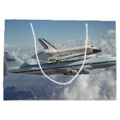 Grand Sac Cadeau Navette spatiale (Dos)