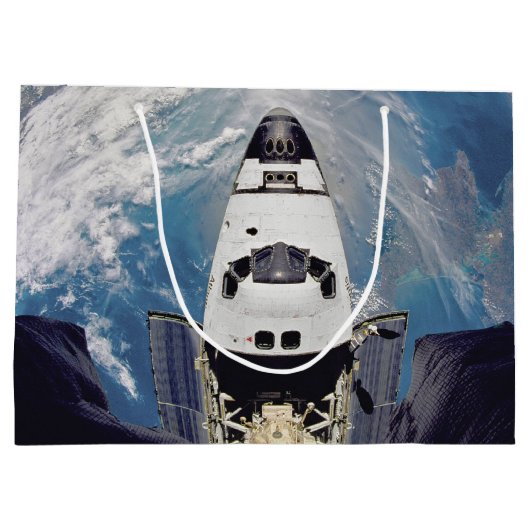 Grand Sac Cadeau Navette spatiale (Dos)