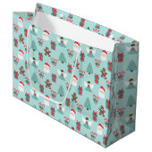 Grand Sac Cadeau Navidad Angel (Devant Angle)