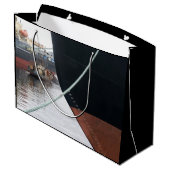 Grand Sac Cadeau Navires (Dos Angle)