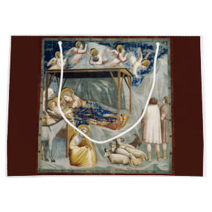 Grand Sac Cadeau Navitité (Naissance de Jésus-Christ) (par Giotto)