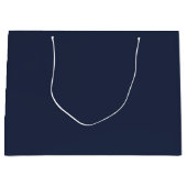 Grand Sac Cadeau Navy Blue (Devant)