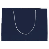Grand Sac Cadeau Navy Blue (Dos)