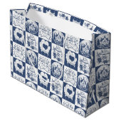 Grand Sac Cadeau Neige (Dos Angle)