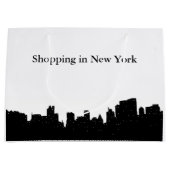Grand Sac Cadeau New York City (Devant)