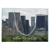 Grand Sac Cadeau New York City Manhattan Skyline (Dos)
