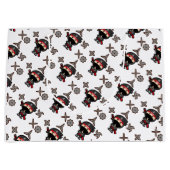 Grand Sac Cadeau Ninja Boy (Devant)