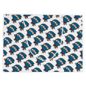 Grand Sac Cadeau Ninja Boy (Dos)