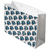 Grand Sac Cadeau Ninja Boy (Dos Angle)