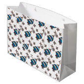 Grand Sac Cadeau Ninja Boy (Dos Angle)