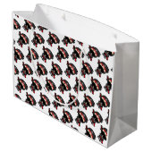 Grand Sac Cadeau Ninja Boy (Dos Angle)