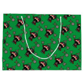 Grand Sac Cadeau Ninja Boy Noël (Dos)