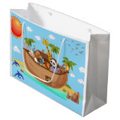Grand Sac Cadeau Noah's Ark (Devant Angle)
