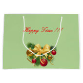 Grand Sac Cadeau Noël (Devant)