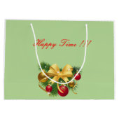 Grand Sac Cadeau Noël (Dos)