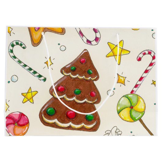 Grand Sac Cadeau Noël (Dos)