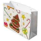 Grand Sac Cadeau Noël (Dos Angle)