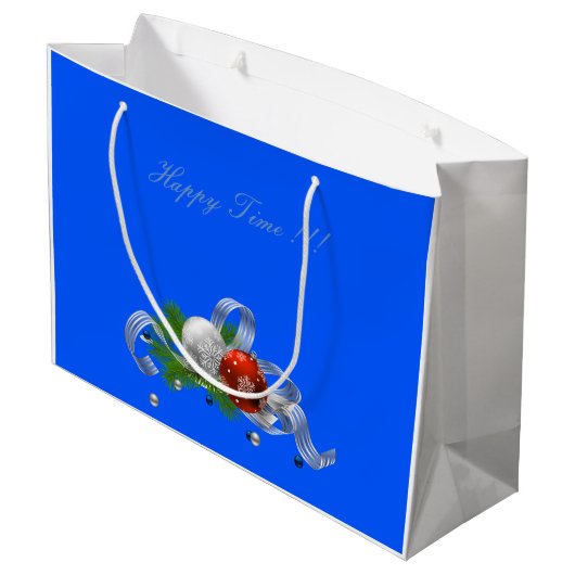 Grand Sac Cadeau Noël (Dos Angle)