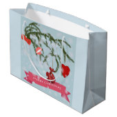Grand Sac Cadeau Noël (Dos Angle)