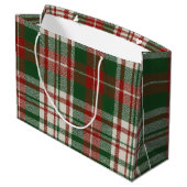 Grand Sac Cadeau Noël Classique (Dos Angle)
