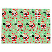 Grand Sac Cadeau Noël de boxe (Dos)