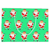 Grand Sac Cadeau Noël de golf (Dos)