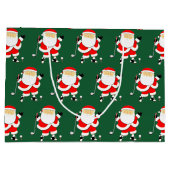 Grand Sac Cadeau Noël de golf (Dos)