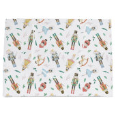 Grand Sac Cadeau Noël des noisettes (Devant)