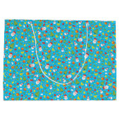 Grand Sac Cadeau Noël mignon (Dos)