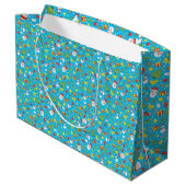 Grand Sac Cadeau Noël mignon (Dos Angle)