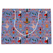 Grand Sac Cadeau Noël - Nutcracker (Devant)