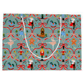 Grand Sac Cadeau Noël - Nutcracker (Dos)