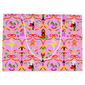 Grand Sac Cadeau Noël - Nutcracker (Dos)