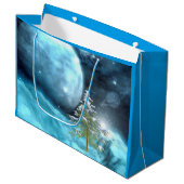 Grand Sac Cadeau Noël Otherwordly (Devant Angle)