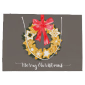 Grand Sac Cadeau Noël Pepparkakor (Dos)