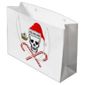 Grand Sac Cadeau Noël, Pirate (Dos Angle)