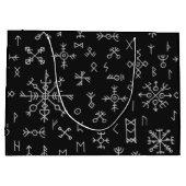Grand Sac Cadeau Norse Runes (Dos)
