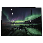 Grand Sac Cadeau Northern Lights Norvège (Dos)