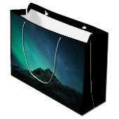 Grand Sac Cadeau Northern Lights Norvège (Devant Angle)