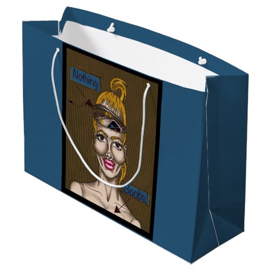 Grand Sac Cadeau Nothing (Dos Angle)