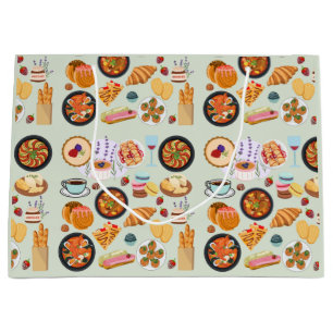 Grand Sac Cadeau Nourriture française