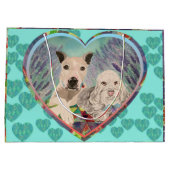 Grand Sac Cadeau Nous Heart Picnics (Dos)