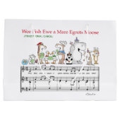 Grand Sac Cadeau NOUS POISSONS EWE A MARE EGRETS MOOSE Sandra Boynt (Dos)